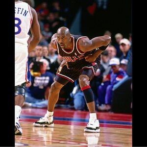 Champion Black and Red Men's Jersey